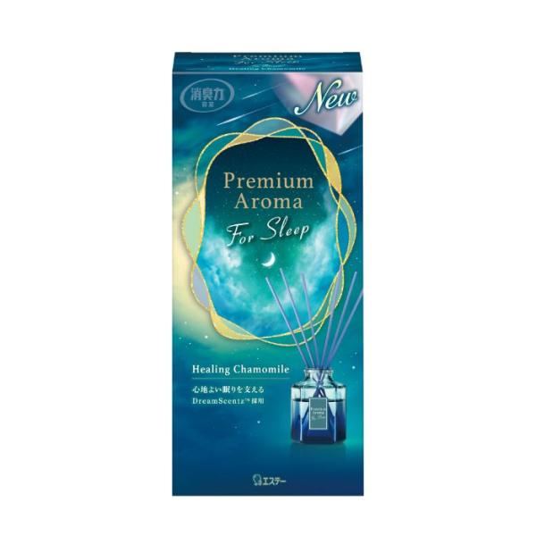 エステー 消臭力PremiumAromaForSleepStick ヒーリングカモミール本体50ML
