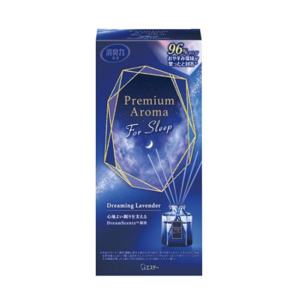 エステー お部屋の消臭力Premium Aroma For Sleep Stick 本体 ドリーミン...