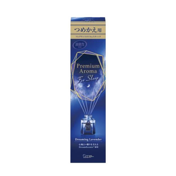 エステー お部屋の消臭力Premium Aroma For Sleep Stick 詰替 ドリーミン...