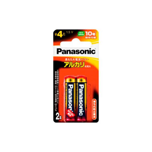 Panasonic（パナソニック） アルカリ単4×2P LR03XJ2B