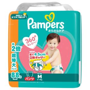 P＆G パンパース さらさらケアパンツ メガジャンボ Mたっち 88枚 目安体重：6-12kg