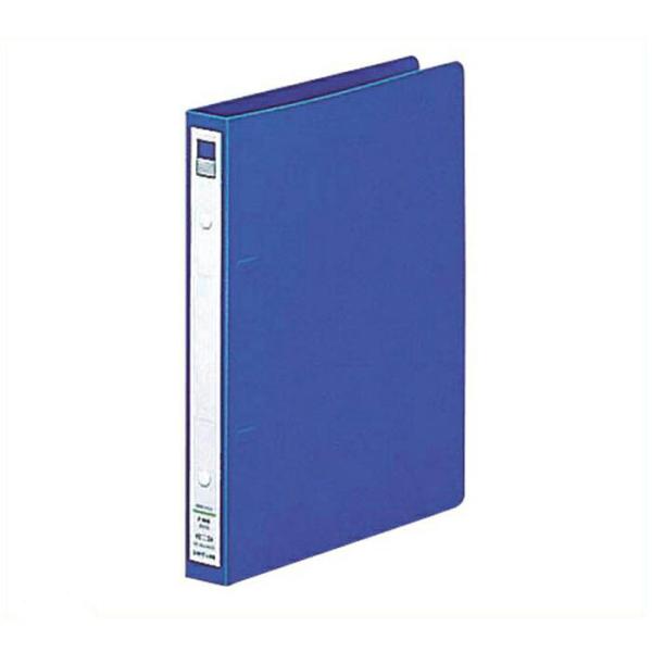 LIHIT リングファイル＜ディンプル＞　A5・S型 2穴 F-866藍