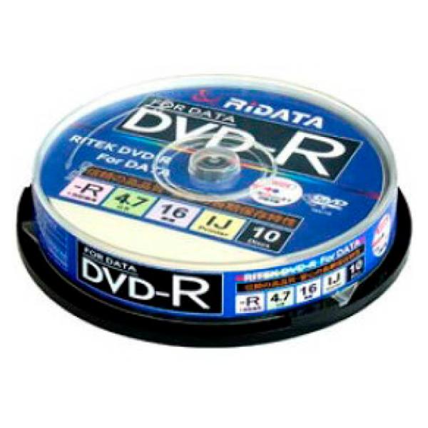 RiDATA DVD-R 10枚 16×SPB