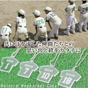 卒団記念品野球 名入れ 野球 キーホルダー オ...の詳細画像1