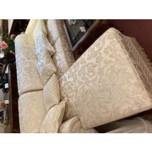 特価！CIS モダンアンティーク調　ジェニファーテイラー調　エレガントホワイトベージュ　コーナーソファ　左アーム　右カウチ　ソファ　