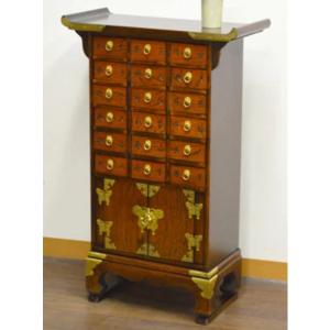 EFK20 李朝様式 5段 整理箪笥 チェスト 装飾金具 引出し 抽斗 李朝箪笥 EFK20 李朝様式 5段 整理箪笥 チェスト 装飾金具 引出し 抽斗 李朝箪笥