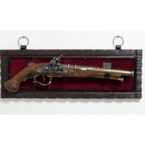 スペイン製 レプリカ銃　フリントロック式 中世 古式銃 ヨーロッパ レプリカ ピストル ディスプレー