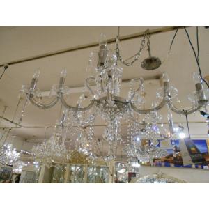 アンティーク調クリスタルホワイトスワロフスキー...の詳細画像1