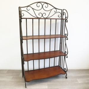 円形シェルフ アルミ バードケージS シャンパンゴールド 陳列台 店舗