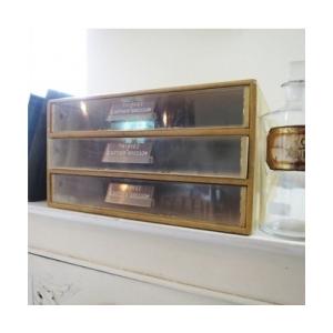 年代不詳イギリスアンティーク調　ブラッククリアファイル　ブラックファイルケース　ブラックファイリングケース　ブラック整理ケース