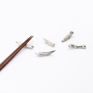 錫製 野菜の箸置き わさびの詳細画像1