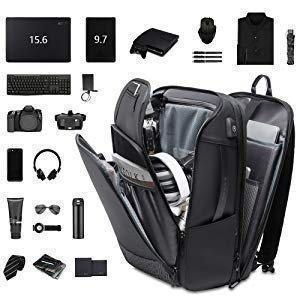 【特価】リュックBangeリュックサックメンズビジネスリュックスクエア拡張USB付40L大容量3wa...