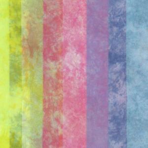 和紙 ちぎり絵 CE-062 染典具紙 青系7色セット : ながはるアート