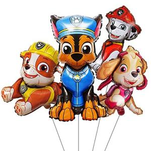 Fantasyon パウパトロール paw patrol パウパトロールキャラクター 誕生日 飾り付け 風船 バルーン パーティー 可愛い 4点セット