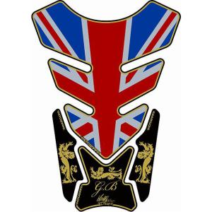 MOTO GRAFIX　TANK PAD　STREET　QUADPAD　UNION JACK GOLD｜nagaichiya