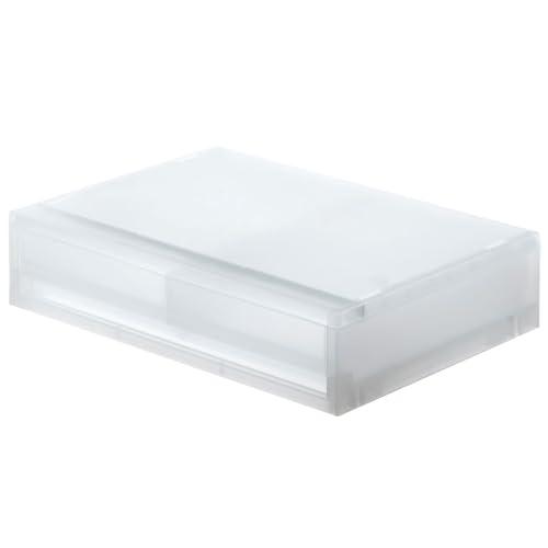 無印良品 ポリプロピレン 小物収納ケース ワイド 小 引出2個 83831875