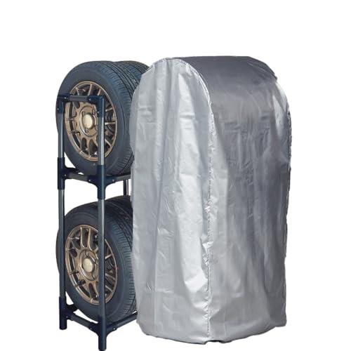 タイヤラックカバー 軽トラック 軽商用車用 CVP-450R シルバー