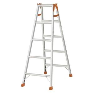 ピカ(PiCa) ピカコーポレイション 脚立 はしご兼用脚立 軽量 5段 5尺 140cm アルミニウム シルバー K-150D