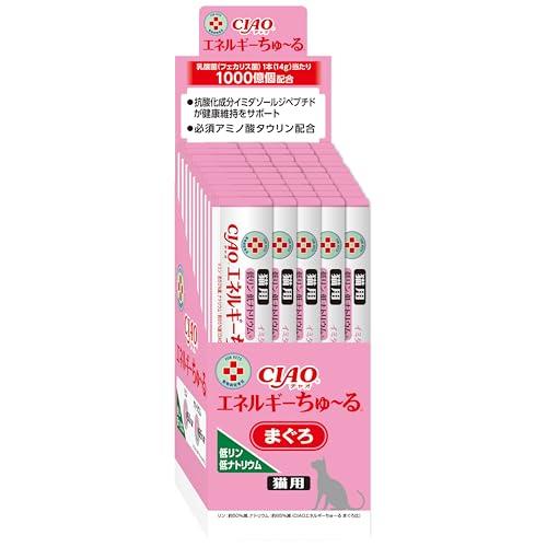 チャオ (CIAO) 猫用おやつ エネルギーちゅ〜る 乳酸菌1000億個 低リン低ナトリウム まぐろ...