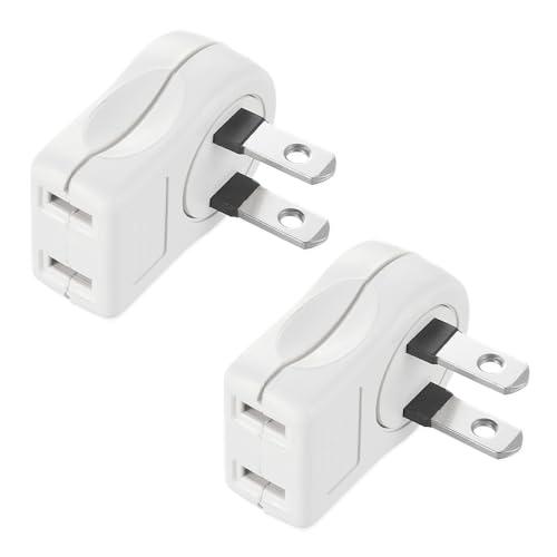 アイメディア(Aimedia) ヤザワ YAZAWA L字型コンセントタップ 2個組 電源タップ L...