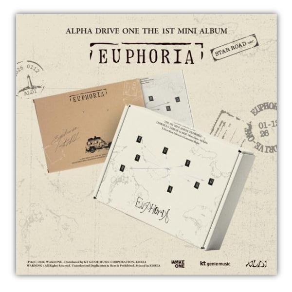 ALPHA DRIVE ONE - 1ST MINI ALBUM [ EUPHORIA ] 韓国盤 ...