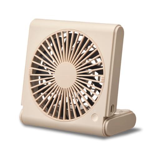 ドウシシャ 卓上扇風機 スリムコンパクトファンMulti 風量3段階 4電源(家庭用 USB 乾電池...