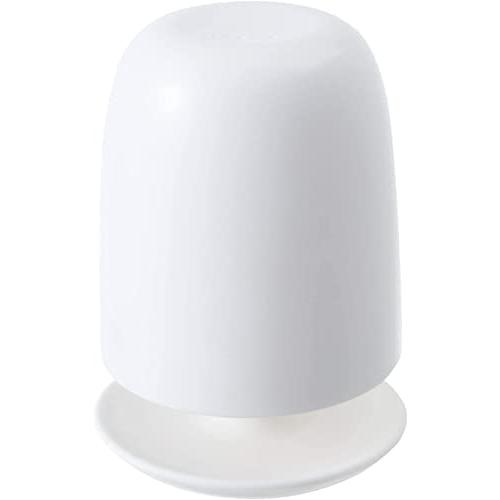 マーナ (marna) コップスタンドセット (ホワイト/スタンド付き/歯磨きコップ) コップ立て ...