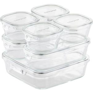 iwaki 保存容器 11点セット グリーン 耐熱ガラス パック&レンジ