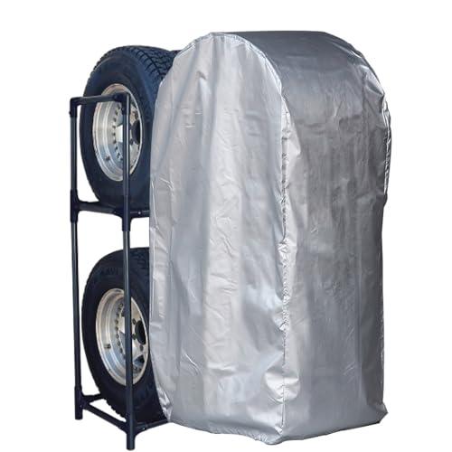 タイヤラックカバー 大型ミニバン SUV用 CVP-710R シルバー