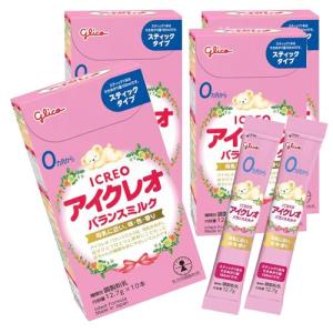 グリコ（glico） アイクレオ バランスミルク 800g×2缶セット 0カ月から