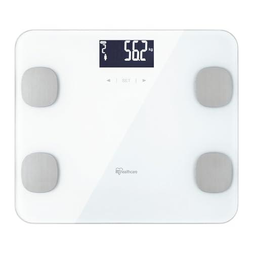 アイリスオーヤマ 体重計 体組成計 健康家電 健康 ヘルスケア 体調管理 IBCM-211-W ホワ...