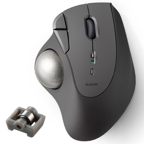 エレコム ワイヤレス トラックボールマウス Bluetooth IST (イスト) シリーズ 5ボタ...
