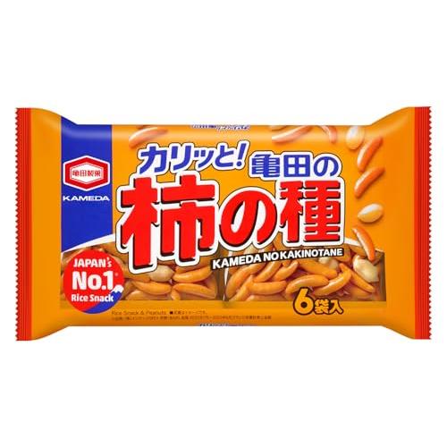 亀田製菓 亀田の柿の種6袋詰 180g