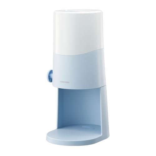 【2025年モデル コンパクト収納】 ドウシシャ かき氷器 電動 ふわふわ とろ雪 刃の高さ調節機能...