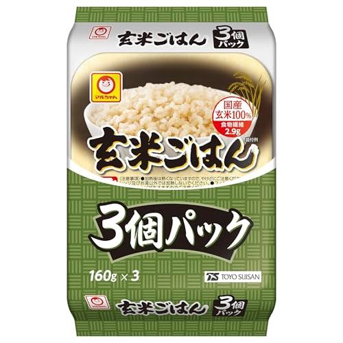 マルちゃん 玄米ごはん3食パック 480g×8個 ( 計24個 / 国産 ) 玄米パック ( 国産 ...