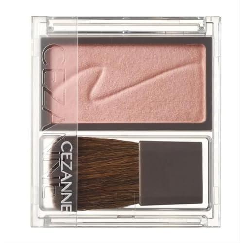 セザンヌ チークブラッシュ01 フォギーローズ 2.2g ローズピンクカラー なじみ発色 血色チーク