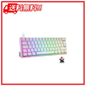 メカニカル、UK配列、61キーキーボード、MK21有線