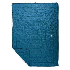 iClimb キャンプ ブランケット シンサレート 防寒 超軽量 コンパクト 車中泊 マルチケット ひざ掛け アウトドア (IC302-Blue