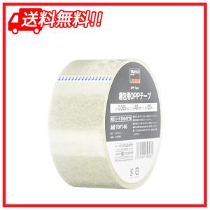 TRUSCO(トラスコ) 梱包用OPPテープ 48mm×50m 厚み0.065mm TOPT-65
