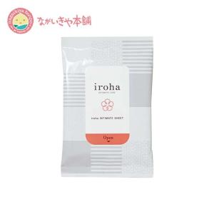 イロハ インティメイトシート テンガ iroha intimate sheet デリケートケア用 洗浄シート 保湿 清浄 男女｜nagaikiya-honpo