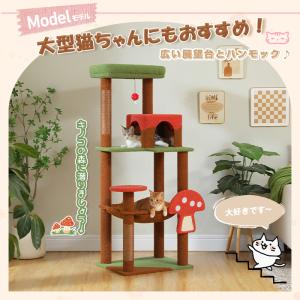 【9/11日以降発送】キャットタワー 猫タワー...の詳細画像1