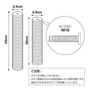 キャットタワー部品 全面爪とぎポール 爪とぎポ...の詳細画像2
