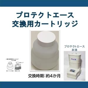 【交換用カートリッジ】安心・安全・強力な空間除菌　プロテクトエース｜nagamasabaio