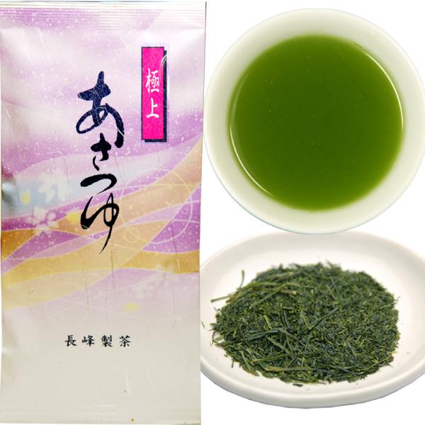 新茶 お茶 緑茶 日本茶 2024 ギフト 一番茶 おすすめ 極上あさつゆ100g