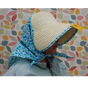 さわやか　麦わら帽子　（NO 113）　布付　　農作業　帽子　日よけ　
