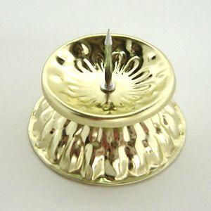 菊ダルマ　ローソク立て　(butu-43)定形外可