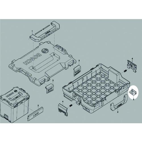 1600A0192D ボッシュ L-BOXX(エルボックス)交換用スタッキング