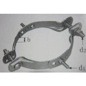 【6/5ポイント最大21％】4BD-HE-12 イワブチ 自在バンド(幅48mm、Φ120〜Φ195mm用)｜nagamono-taroto