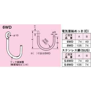Z-DC82 ネグロス ダクタークリップ(溶融亜鉛めっき仕上げ