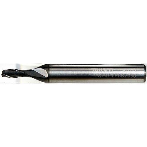AC40-TPER2005 TRUSCO 超硬スクエアエンドミル(2枚刃・2.5D・シャープコーナー...